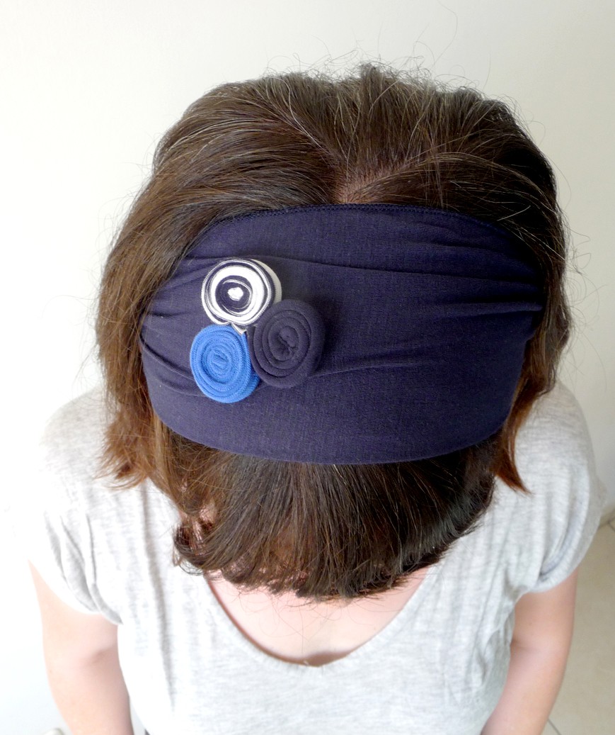 Sheeebz Headbands Navy blue headband