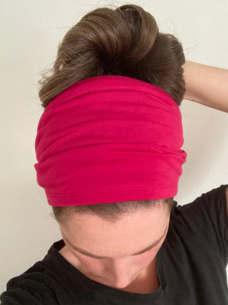 Wide pink headband (Wide)