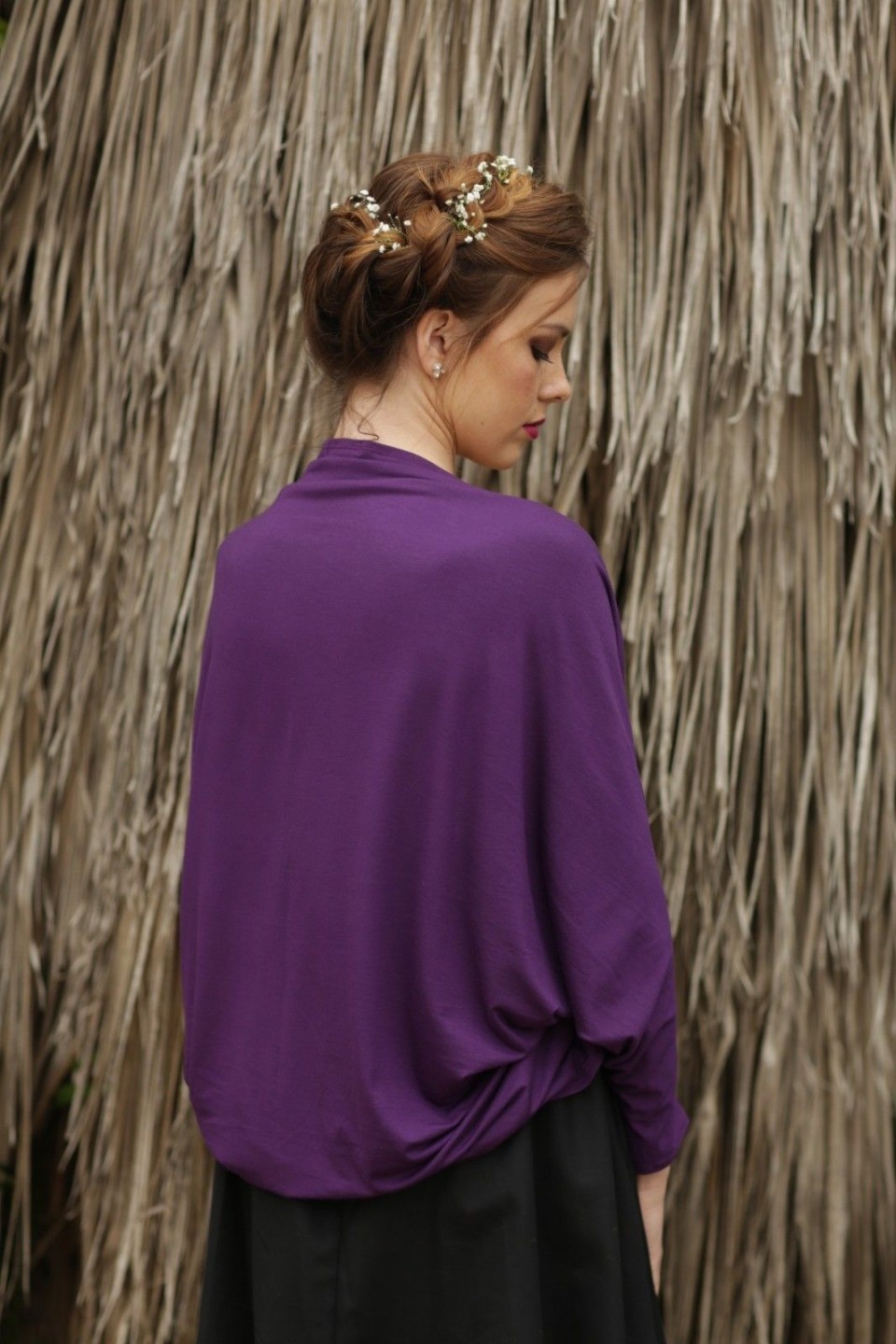 Purple Cardigan kimono