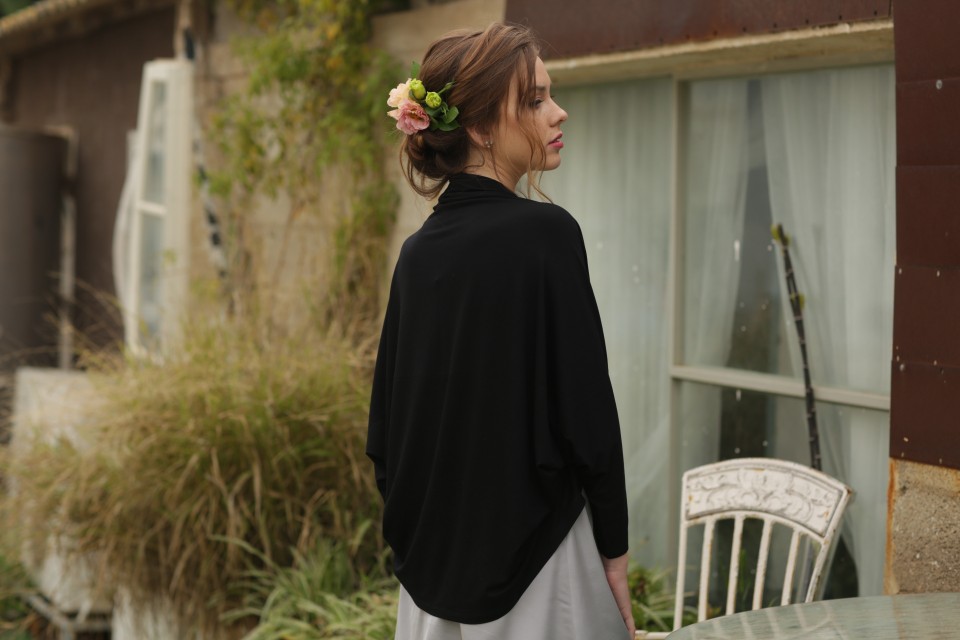 Black Cardigan kimono